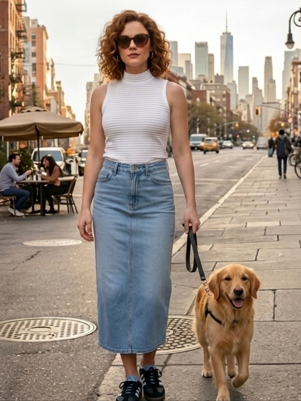 Joe Fresh Denim Maxi Skirt